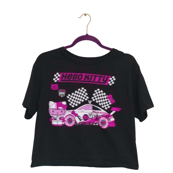 HELLO KITTY RACE CAR SHIRT - Picture 1 of 7